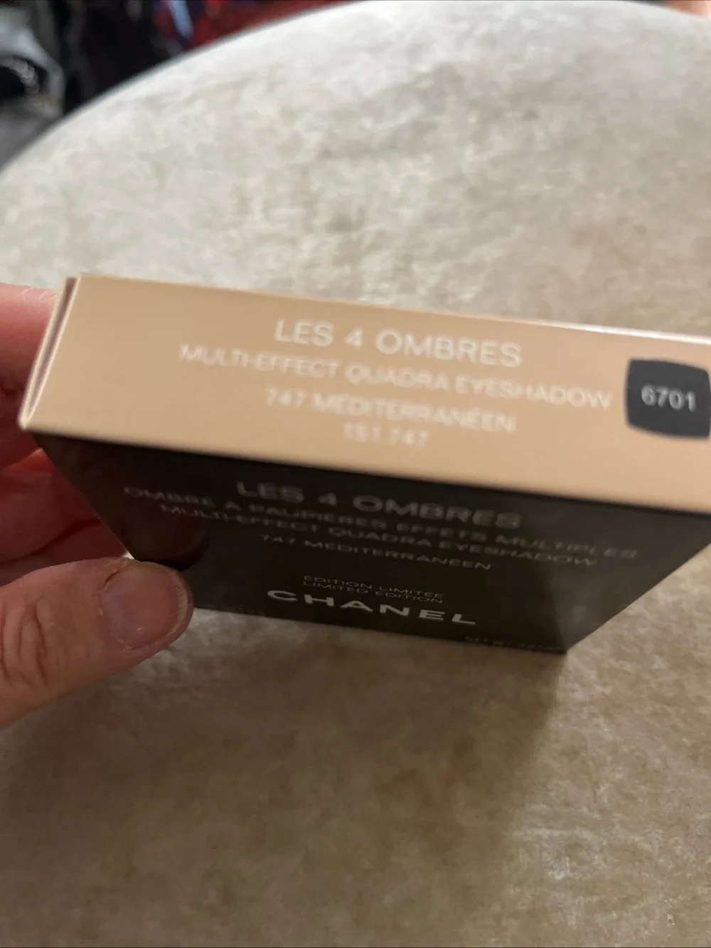 CHANEL limited edition Les 4 Ombres Quad Eyeshadow Champagne, Rose Gold Bronze,
